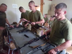 Резервісти готуються дати відсіч ворогові